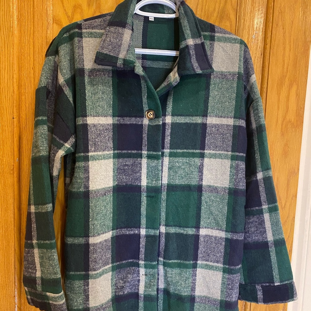 plaid jacket